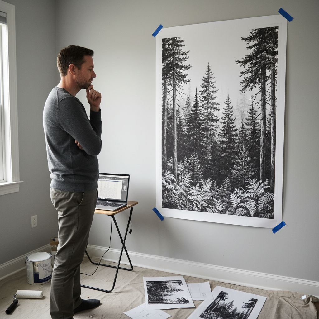 Тест фрагмента на стене