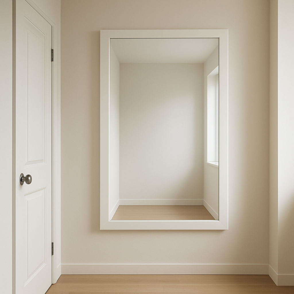 Правильное отражение — свет и стена