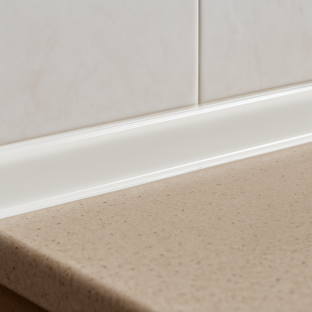 Стык столешницы с фартуком