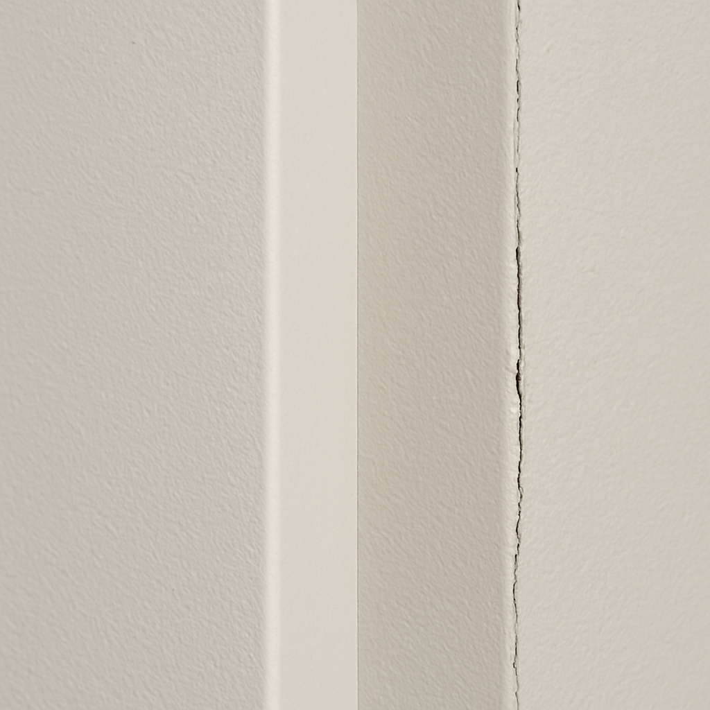 Аккуратный угол vs щель на стыке