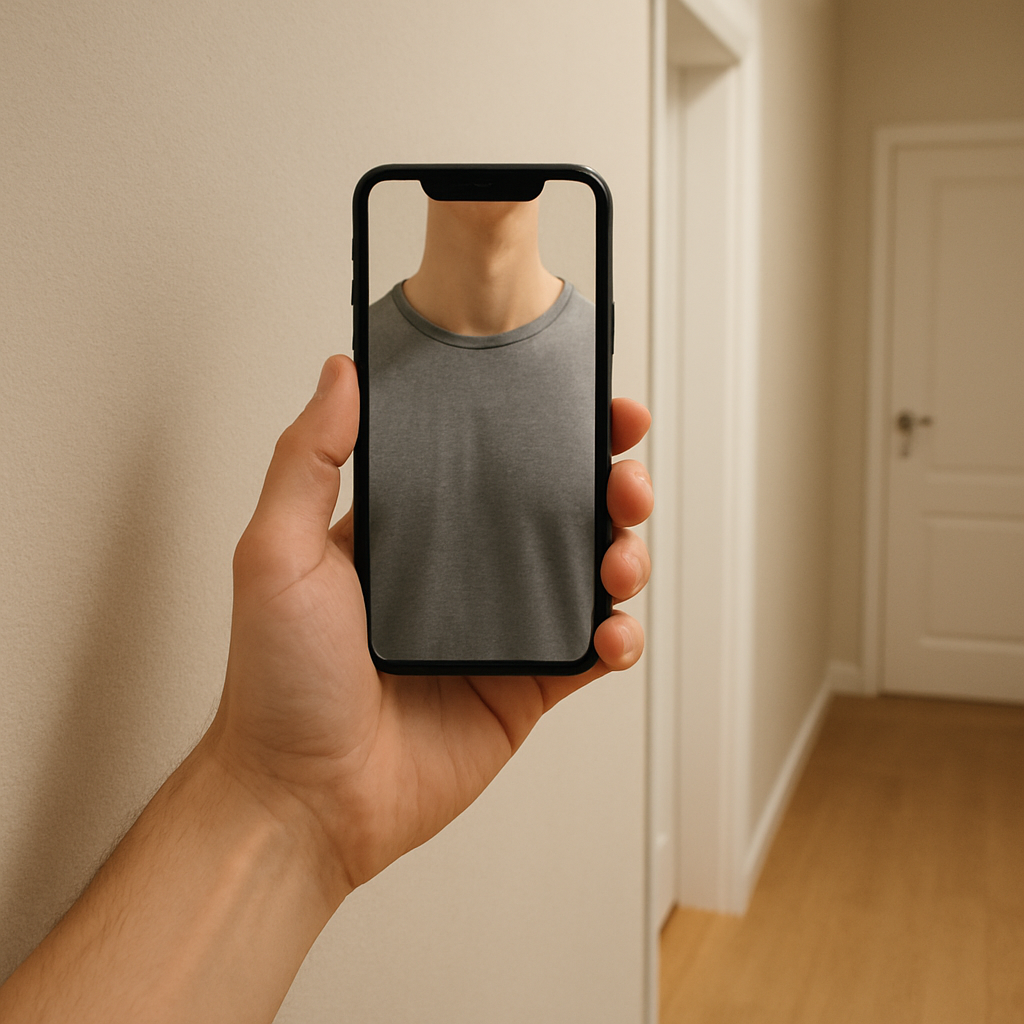 Смартфон как пробное зеркало